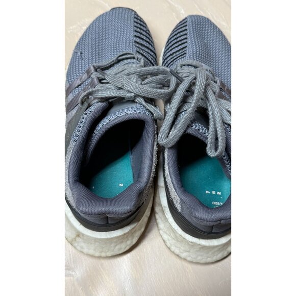 ADIDAS Mens Gray and black EQT Support Low top sneakers size 9 - Picture 4 of 8